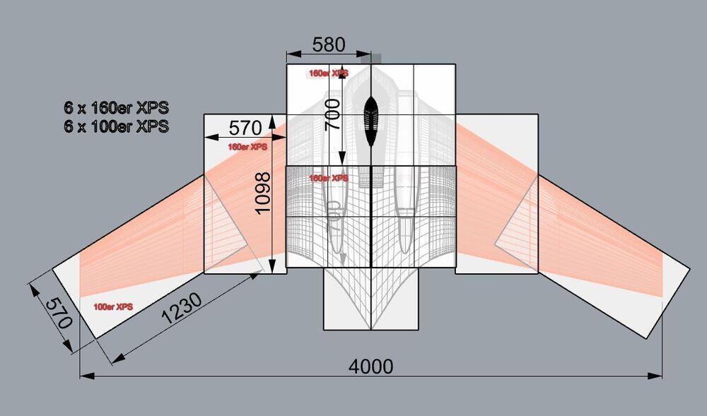 Horten 4000 Aufteilung 01